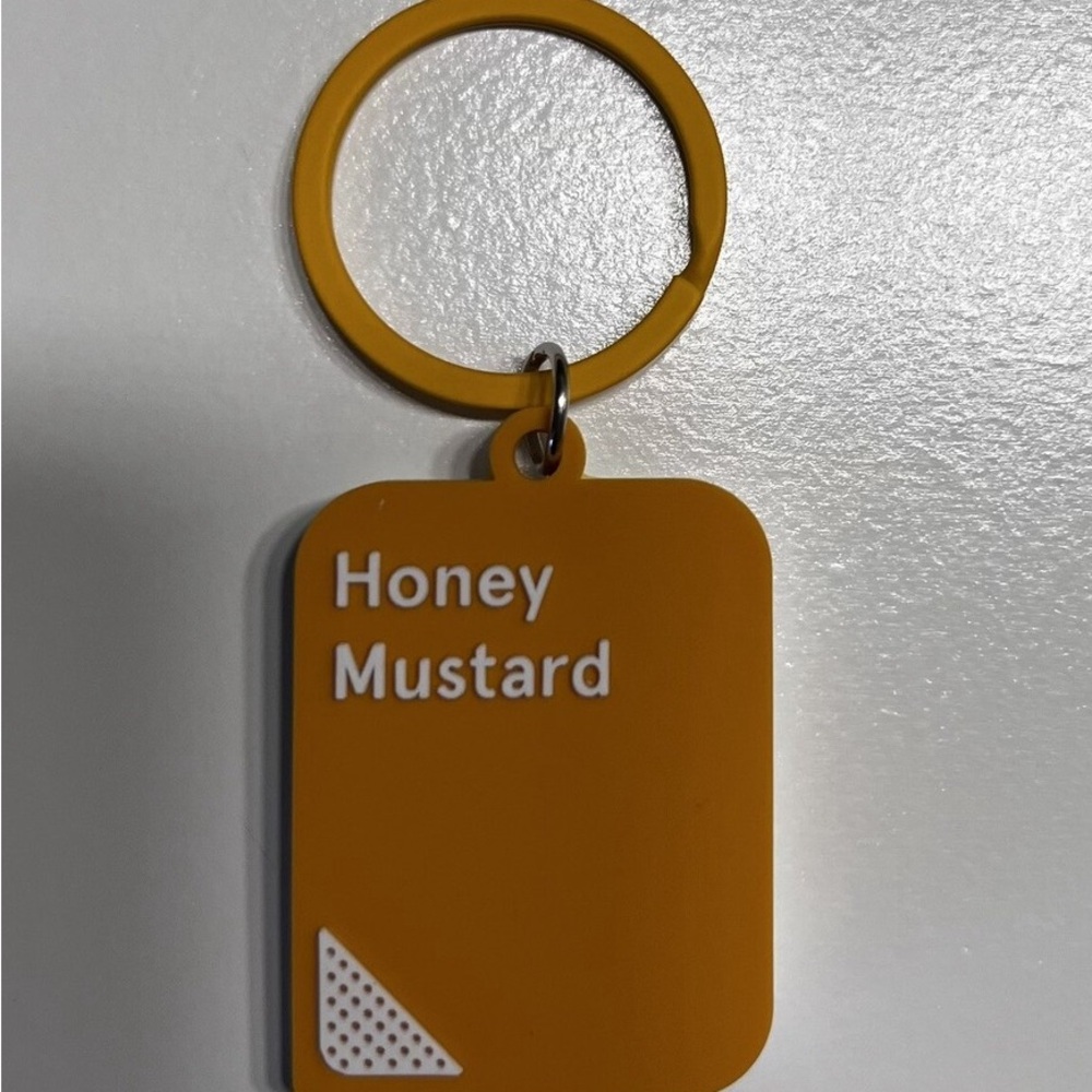 Chick Fil A Honey Mustard Keychain